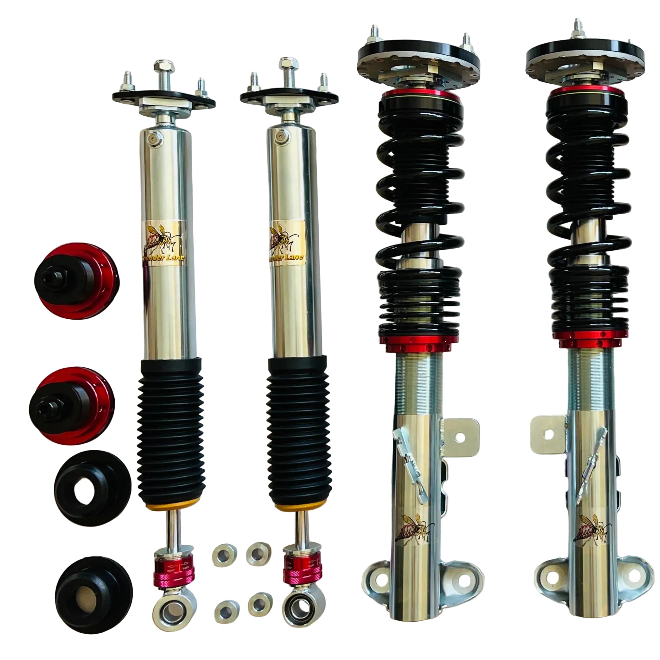 BMW E46 Coilovers – Custom-Valved 1-Way Inverted Kit