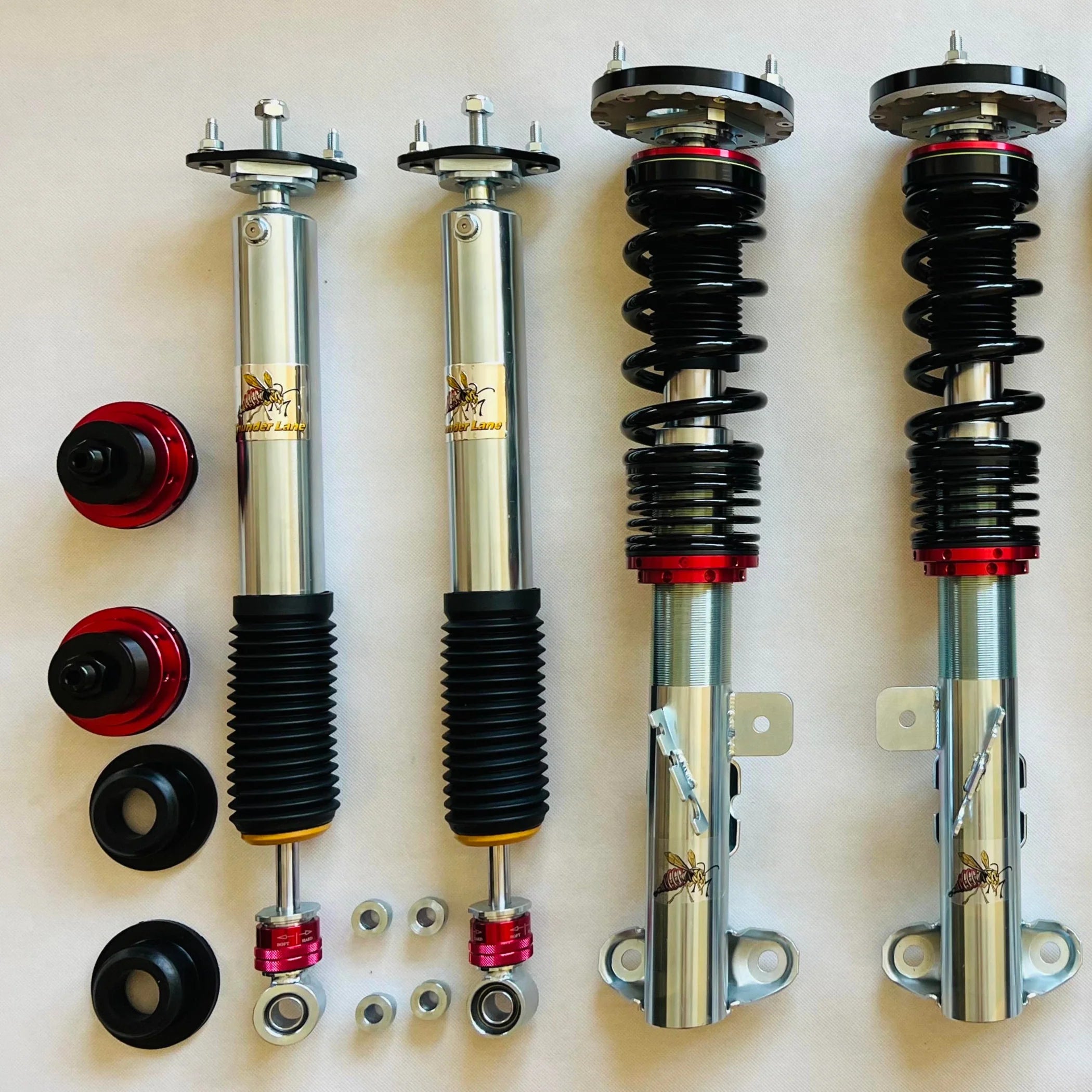 BMW E46 Coilovers – Custom-Valved 1-Way Inverted Kit